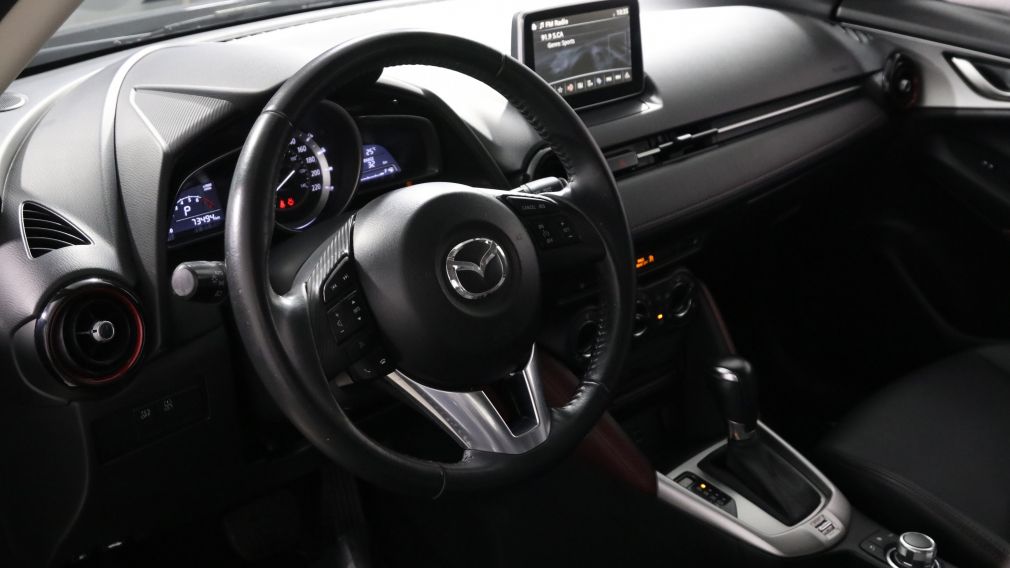 2017 Mazda CX 3 GS AWD AUTO A/C CUIR TOIT MAGS CAM RECUL BLUETOOTH #9