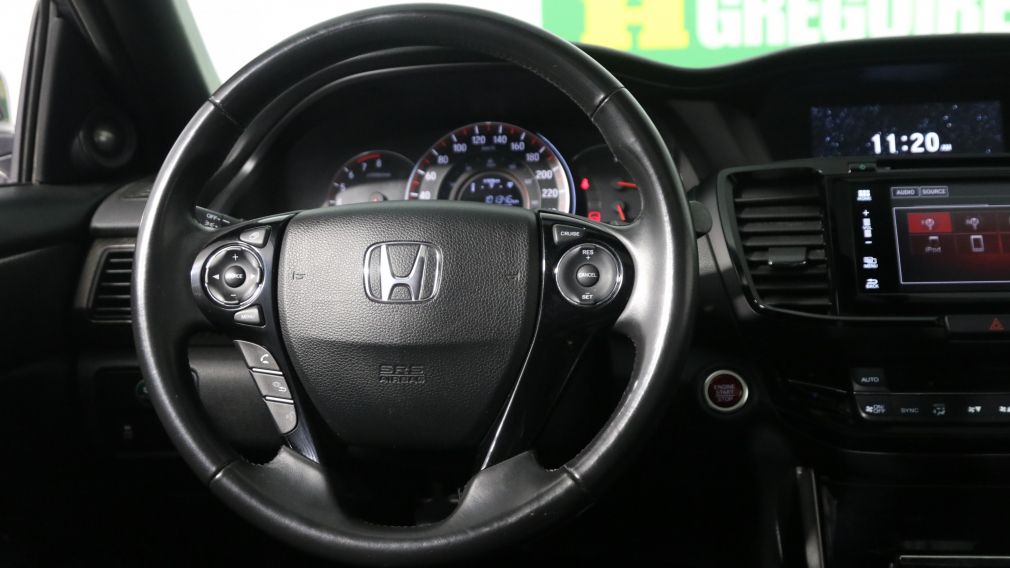 2016 Honda Accord SPORT AUTO A/C CUIR TOIT MAGS CAM RECULE BLUETOOTH #16
