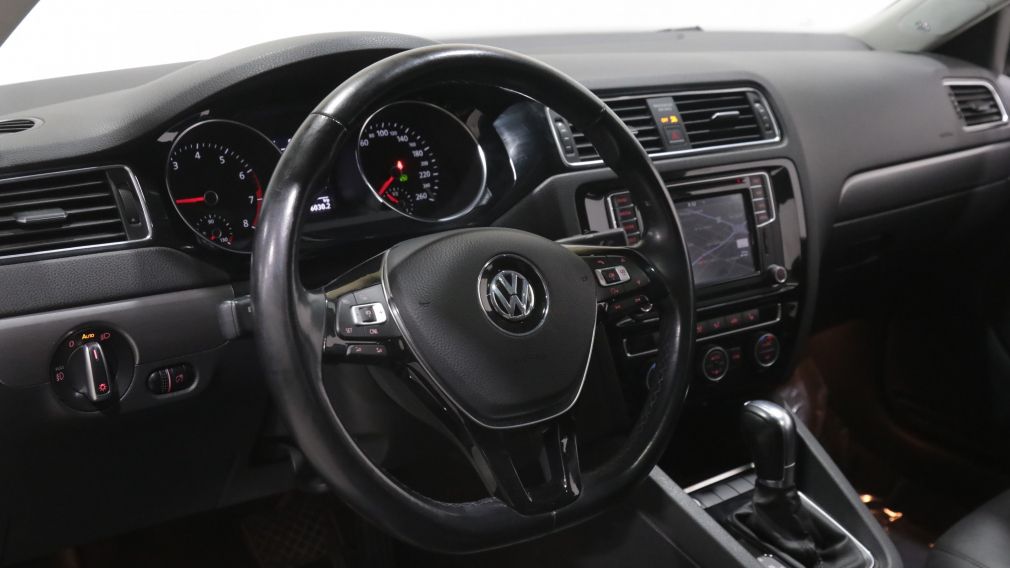 2017 Volkswagen Jetta HIGHLINE AUTO A/C CUIR TOIT MAGS CAM RECULE BLUETO #9