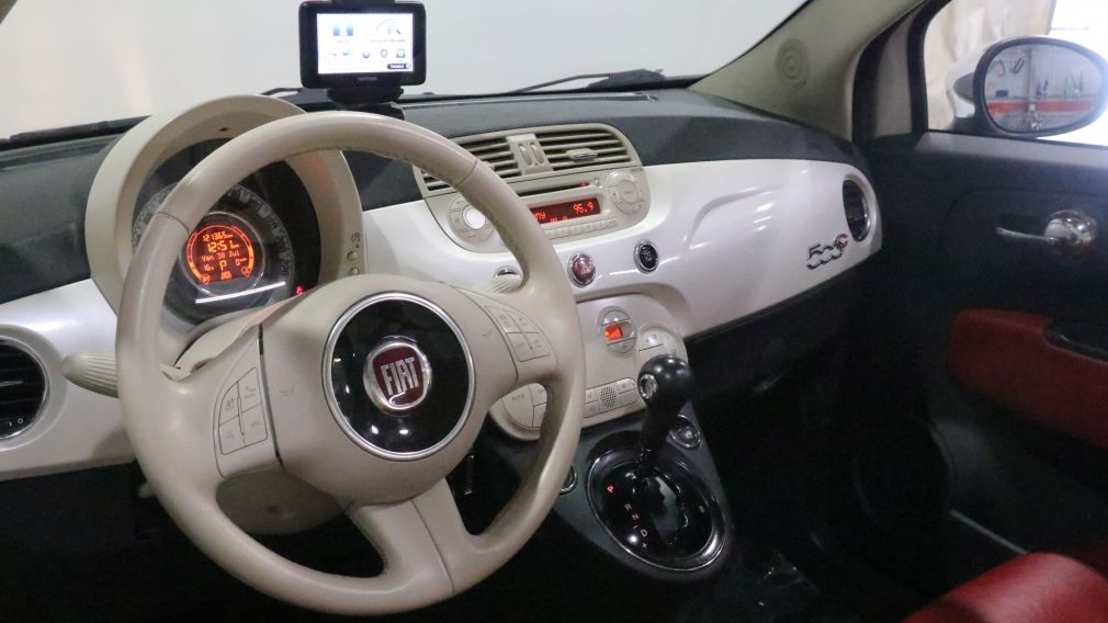 2014 Fiat 500c Lounge CABRIO AUTO AC GR ELEC BLUETOOTH #9