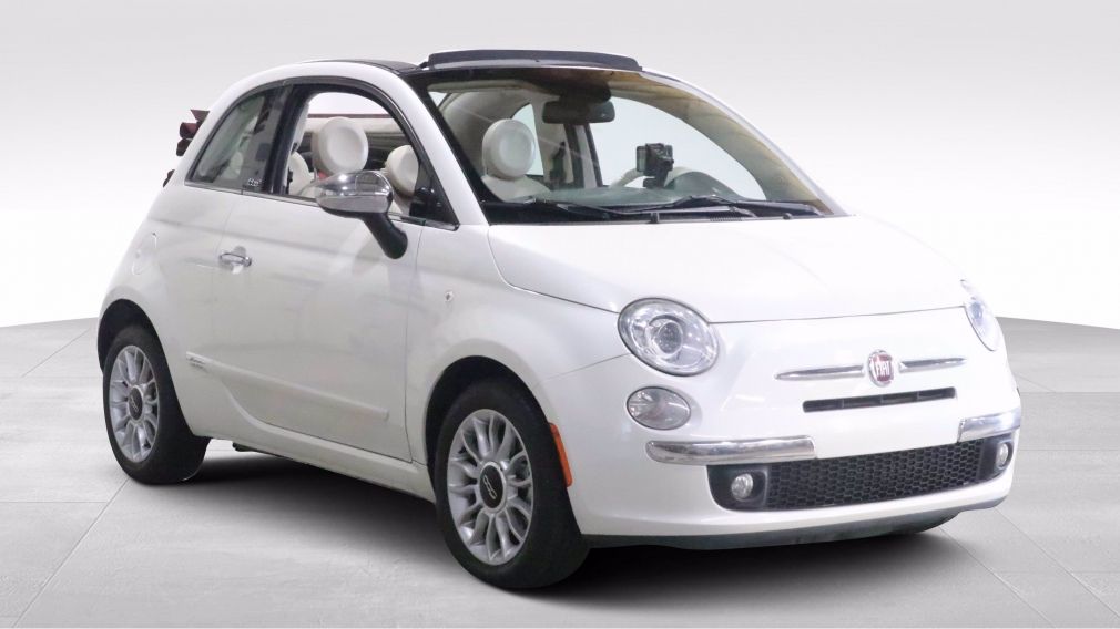 2014 Fiat 500c Lounge CABRIO AUTO AC GR ELEC BLUETOOTH #0