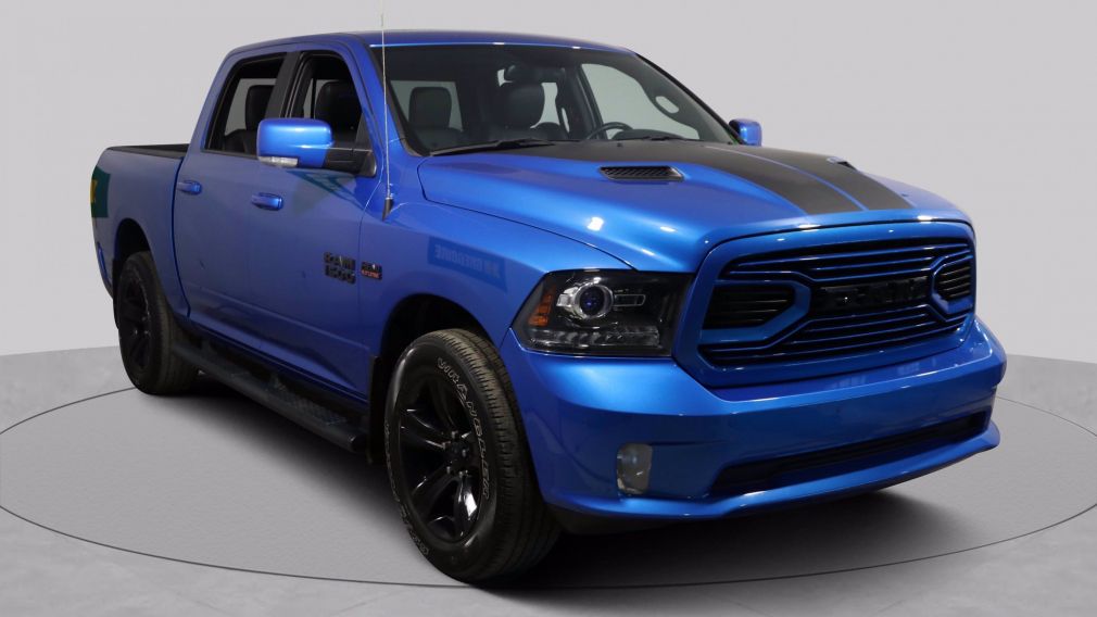 2018 Dodge Ram SPORT AWD A/C CUIR TOIT MAGS CAM RECUL BLUETOOTH #4