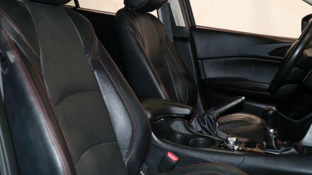 2015 Mazda 3 GT AC GR ELEC MAGS TOIT CAMERA RECULE BLUETOOTH #26