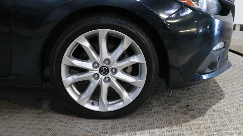 2015 Mazda 3 GT AC GR ELEC MAGS TOIT CAMERA RECULE BLUETOOTH #28