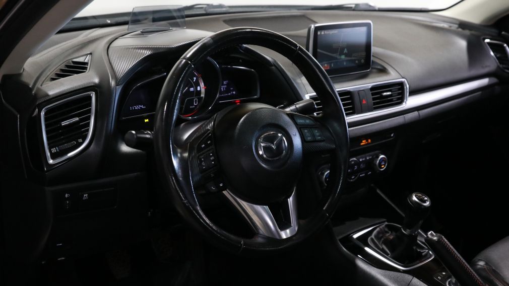 2015 Mazda 3 GT AC GR ELEC MAGS TOIT CAMERA RECULE BLUETOOTH #9
