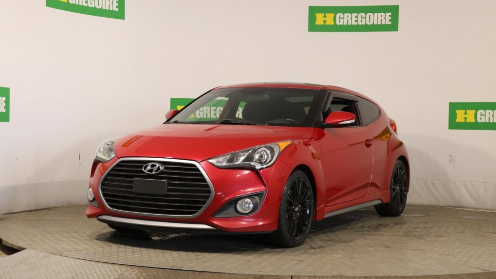 2016 Hyundai Veloster TURBO AUTO A/C GR ELECT MAGS CAM RECULE BLUETOOTH #2