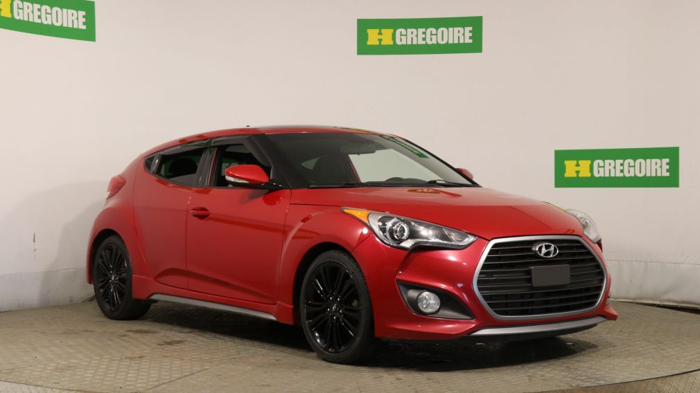 2016 Hyundai Veloster TURBO AUTO A/C GR ELECT MAGS CAM RECULE BLUETOOTH #0