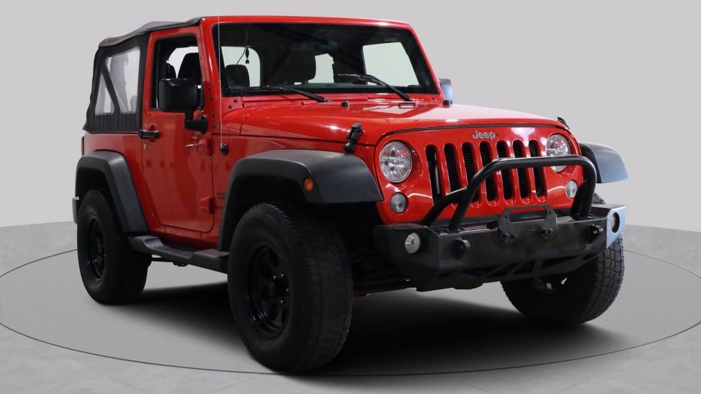 2018 Jeep Wrangler Sport JK AUTO CRUISE TOIT MOU MAGS #0