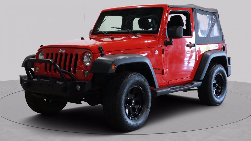 2018 Jeep Wrangler Sport JK AUTO CRUISE TOIT MOU MAGS #3