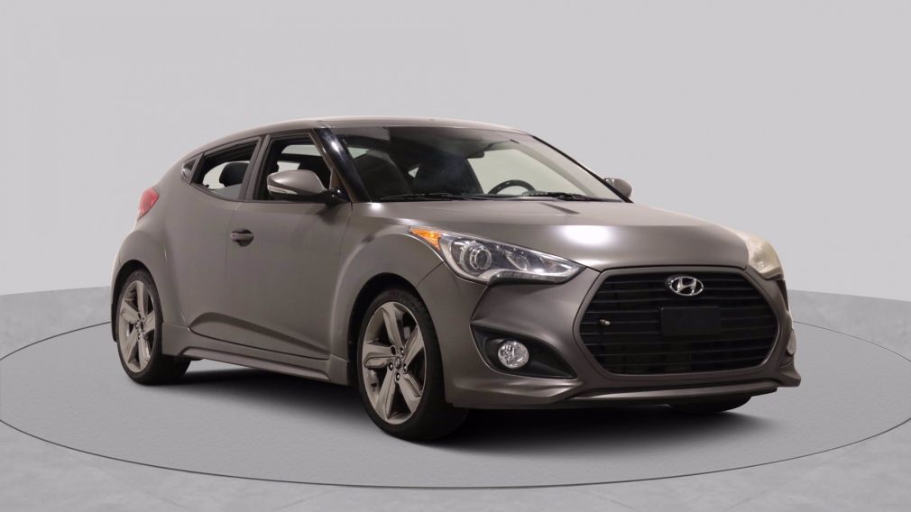 2014 Hyundai Veloster Turbo w/Matte Grey AUTO A/C GR ELECT CUIR TOIT NAV #0