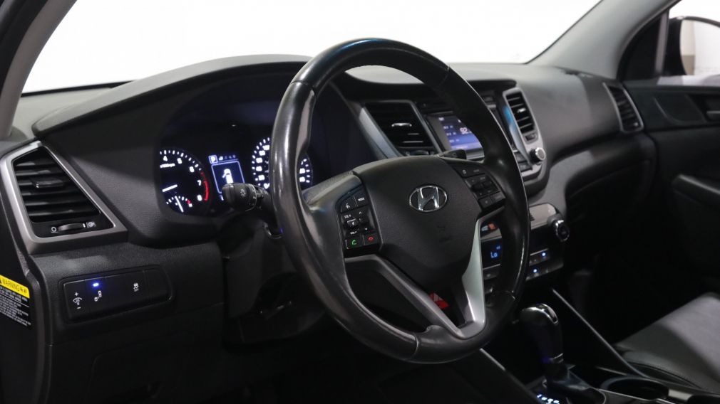 2017 Hyundai Tucson SE AWD AUTO A/C GR ELECT CUIR TOIT MAGS CAMERA BLU #9