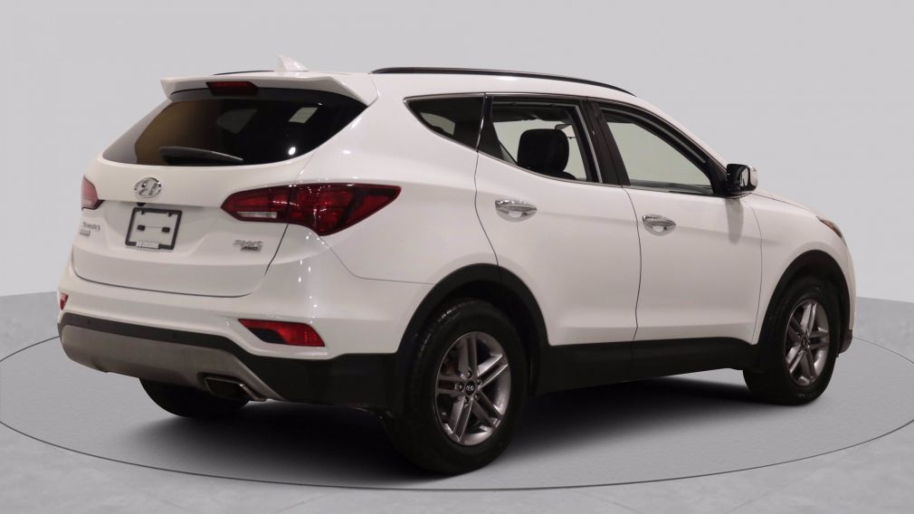 2018 Hyundai Santa Fe SE AWD AUTO A/C GR ELECT CUIR TOIT MAGS CAMERA BLU #6