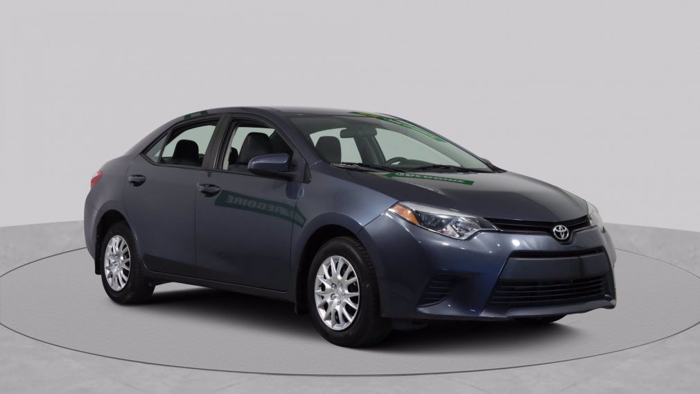 2015 Toyota Corolla CE AUTO A/C BLUETOOTH #0