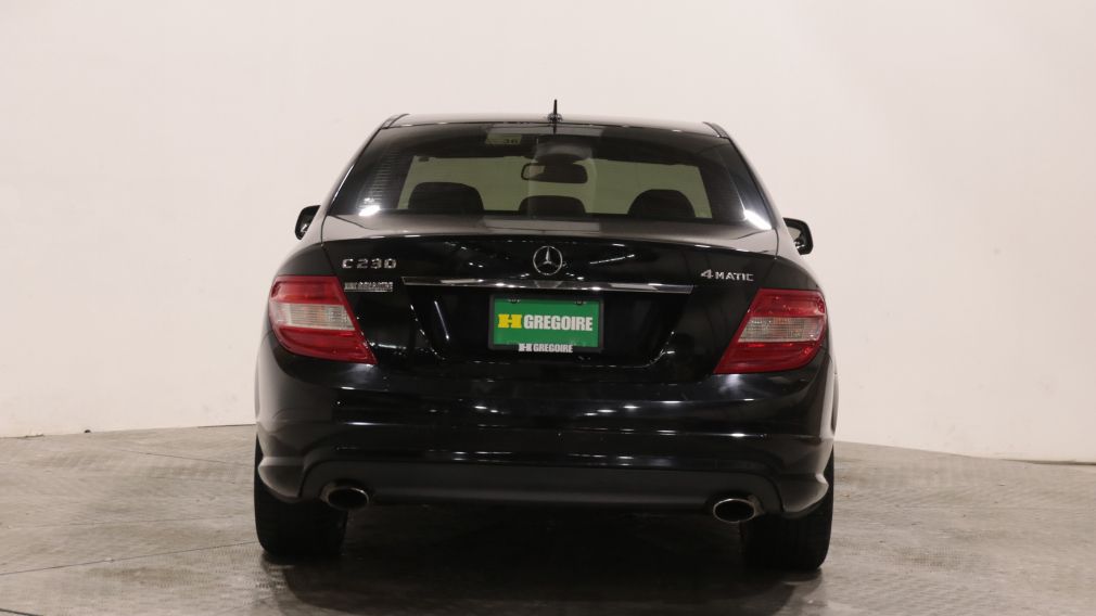 2009 Mercedes Benz C Class 2.5L 4MATIC A/C CUIR GR ELECT MAGS #5