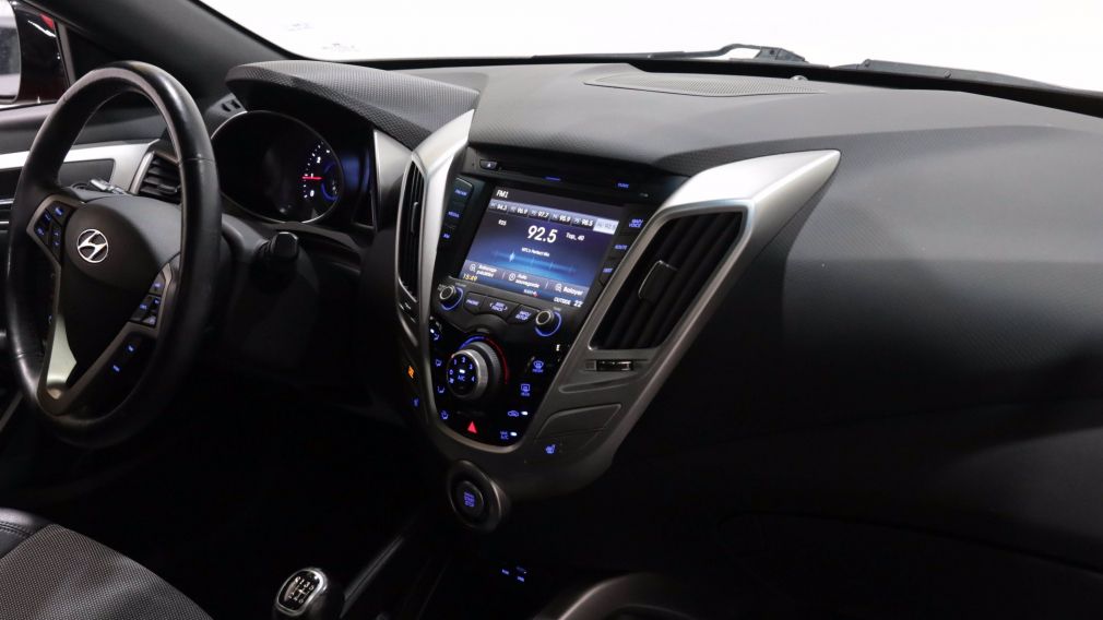 2016 Hyundai Veloster Tech AUTO A/C GR ELECT MAGS CUIR TOIT CAMERA BLUET #8
