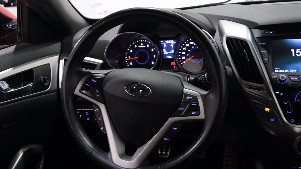 2016 Hyundai Veloster Tech AUTO A/C GR ELECT MAGS CUIR TOIT CAMERA BLUET #9