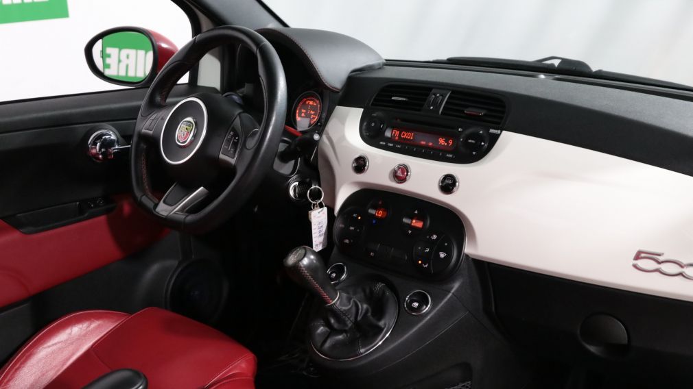 2013 Fiat 500 ABARTH MANUELLE CUIR MAGS #19