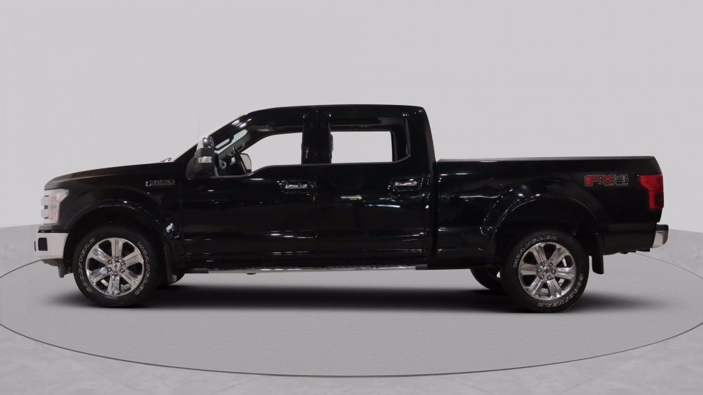 2018 Ford F150 LARIAT 4WD 3.5 ECOBOOST TOIT PANO MAGS 20'' CAM RE #4