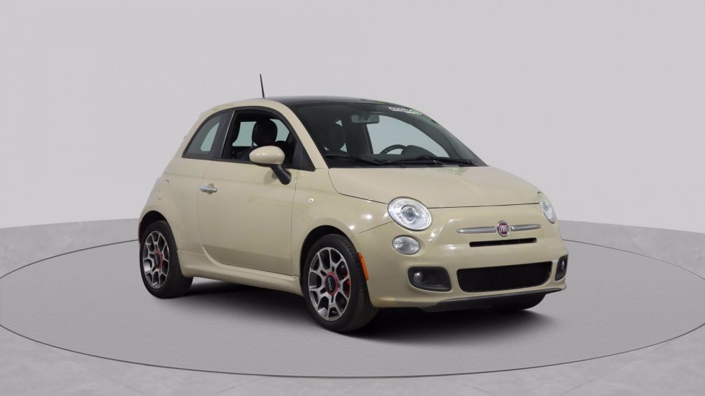 2012 Fiat 500 A/C GR ELECT CONTRÔLE AU VOLANT TOIT #0