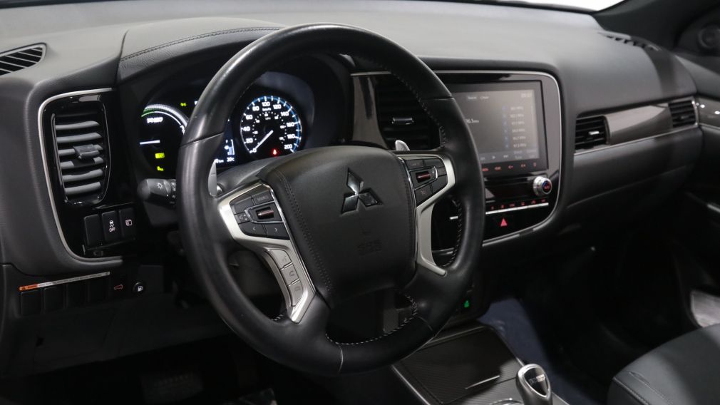 2020 Mitsubishi Outlander PHEV GT AWD AUTO A/C GR ELECT MAGS CUIR TOIT CAMERA BLU #9