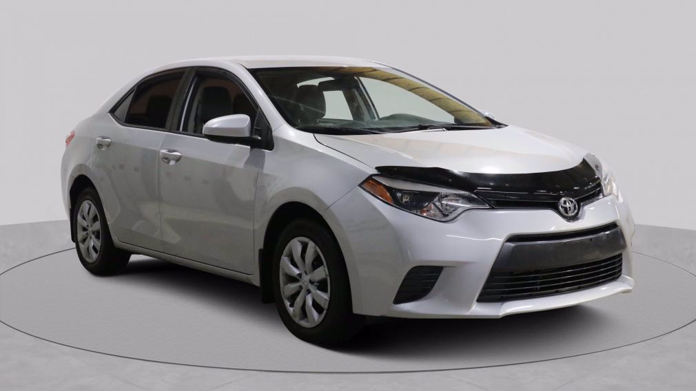 2015 Toyota Corolla LE AUTO AC GR ELEC CAMERA RECULE BLUETOOTH #0