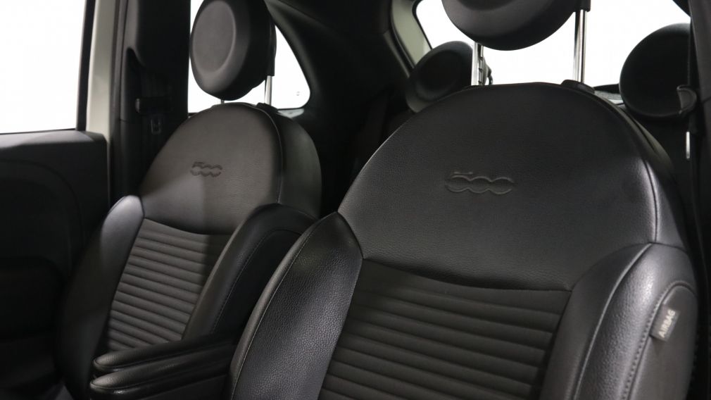 2015 Fiat 500 Sport AUTO A/C GR ELECT CUIR TOIT MAGS BLUETOOTH #9