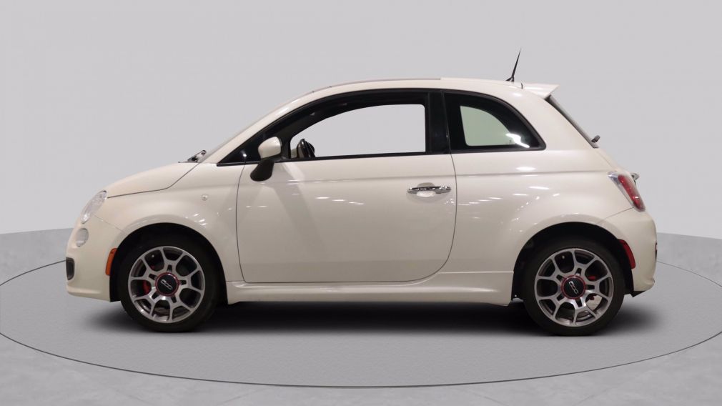 2015 Fiat 500 Sport AUTO A/C GR ELECT CUIR TOIT MAGS BLUETOOTH #3