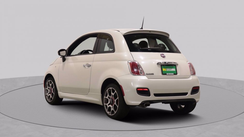 2015 Fiat 500 Sport AUTO A/C GR ELECT CUIR TOIT MAGS BLUETOOTH #4