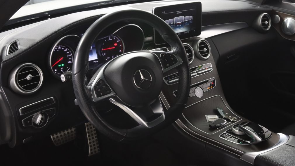 2017 Mercedes Benz C Class C 300 AWD A/C CUIR TOIT NAV MAGS CAM RECUL #9