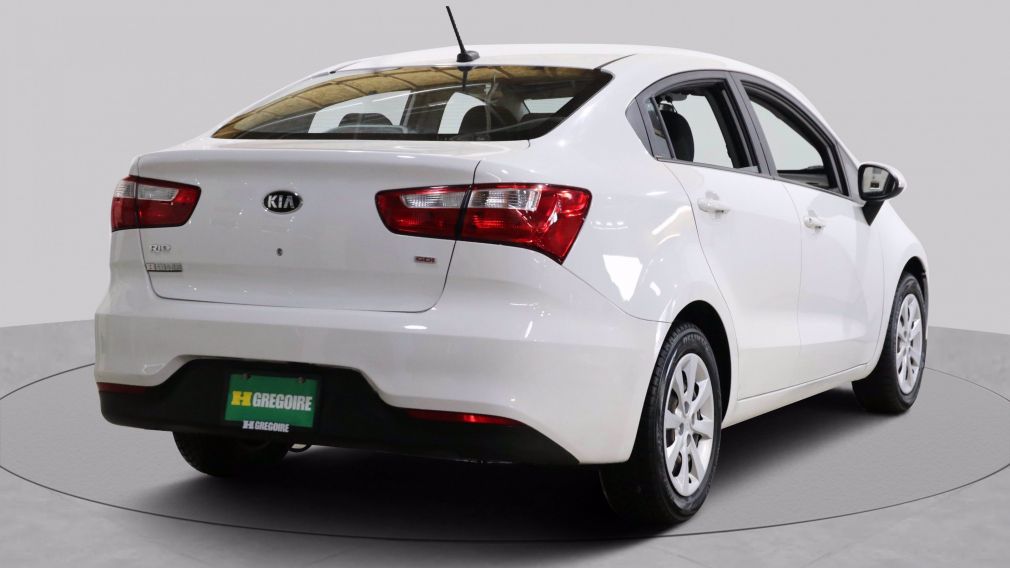 2016 Kia Rio LX  PORTE ET VITRE ELEC AM FM LECTEUR DC #7