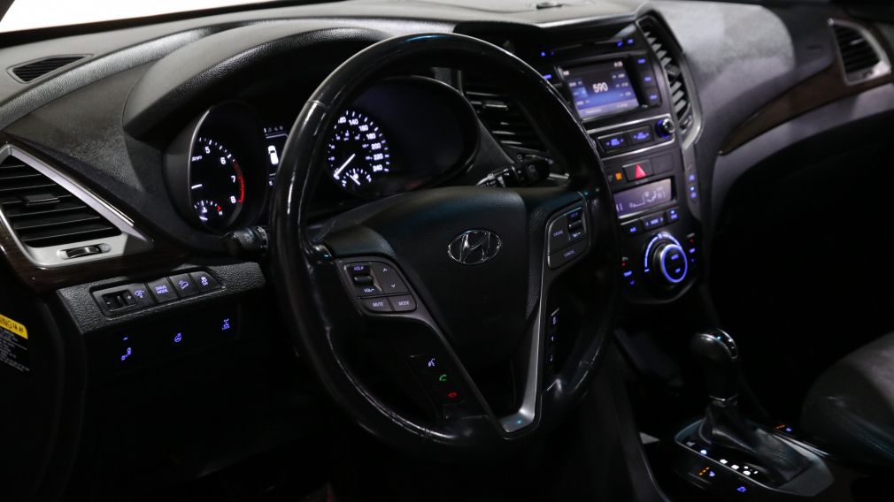 2017 Hyundai Santa Fe SE AWD AUTO AC GR ELEC MAGS TOIT CAM RECULE BLUETO #9