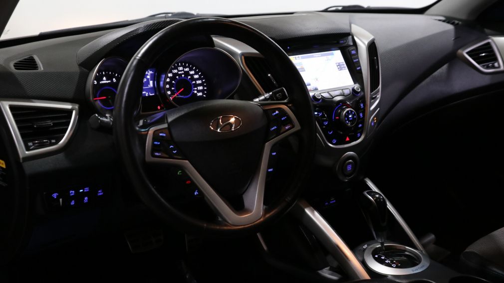 2015 Hyundai Veloster w/Tech AUTO AC GR ELEC MAGS TOIT CAM RECULE #9