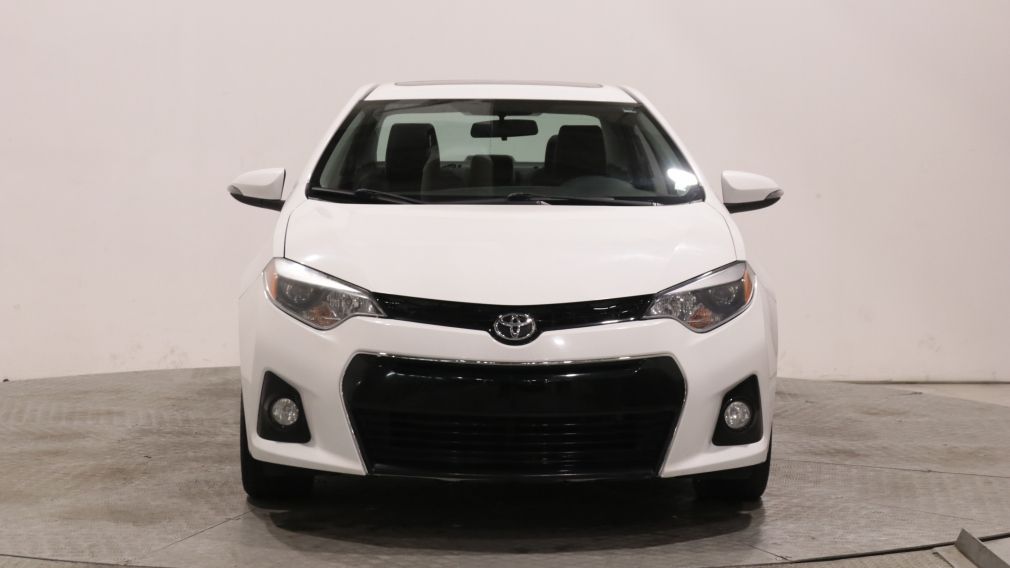 2016 Toyota Corolla S AUTO A/C GR ELECT TOIT CUIR MAGS CAMERA BLUETOOT #2