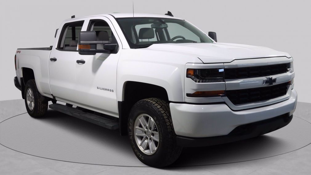 2018 Chevrolet Silverado 1500 CUSTOM AWD AUTO A/C MAGS GR ÉLECT CAM RECUL #0