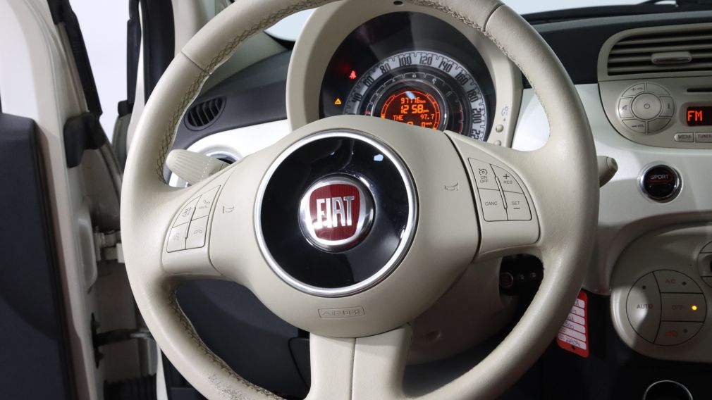 2014 Fiat 500c LOUNGE AUTO A/C CUIR TOIT MAGS BLUETOOTH #11