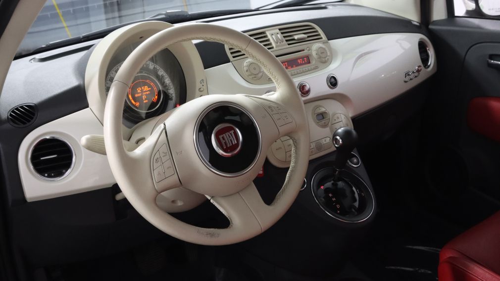 2014 Fiat 500c LOUNGE AUTO A/C CUIR TOIT MAGS BLUETOOTH #9