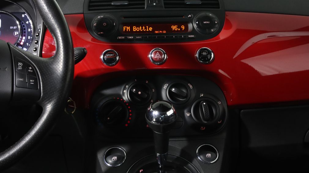 2015 Fiat 500 SPORT AUTO A/C GR ÉLECT CUIR TOIT MAGS BLUETOOTH #15