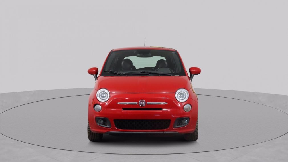 2015 Fiat 500 SPORT AUTO A/C GR ÉLECT CUIR TOIT MAGS BLUETOOTH #2