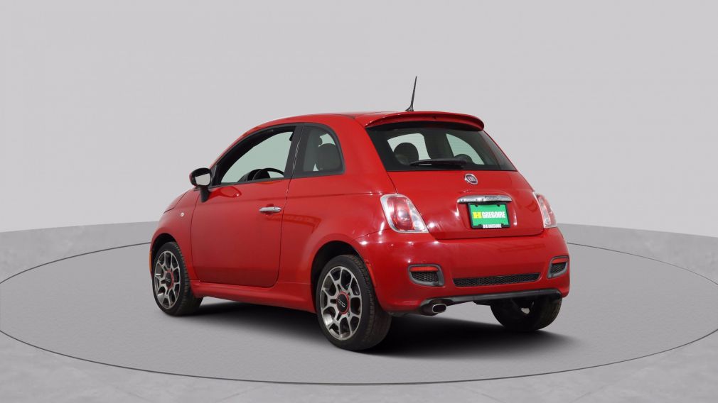 2015 Fiat 500 SPORT AUTO A/C GR ÉLECT CUIR TOIT MAGS BLUETOOTH #5