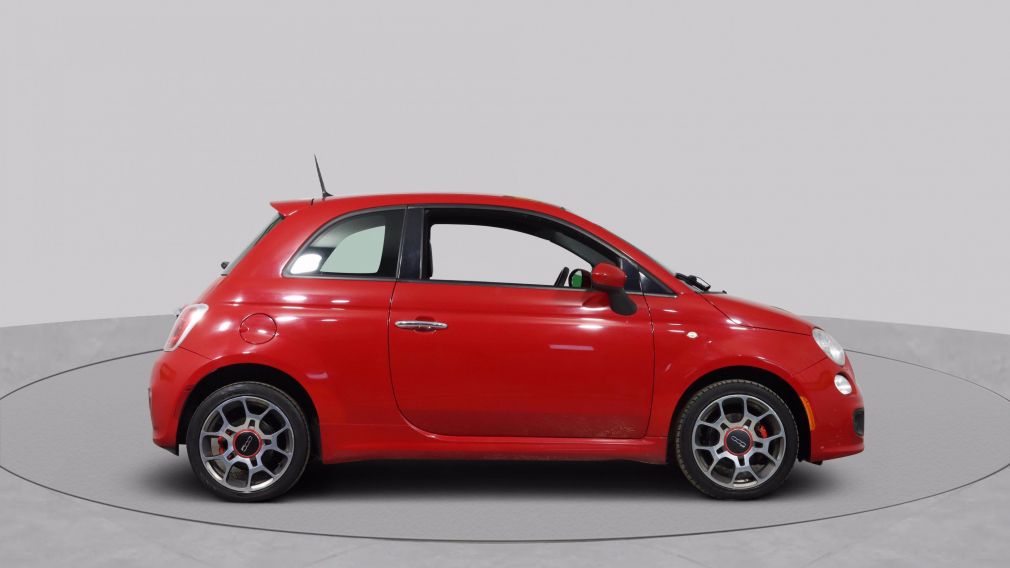 2015 Fiat 500 SPORT AUTO A/C GR ÉLECT CUIR TOIT MAGS BLUETOOTH #8