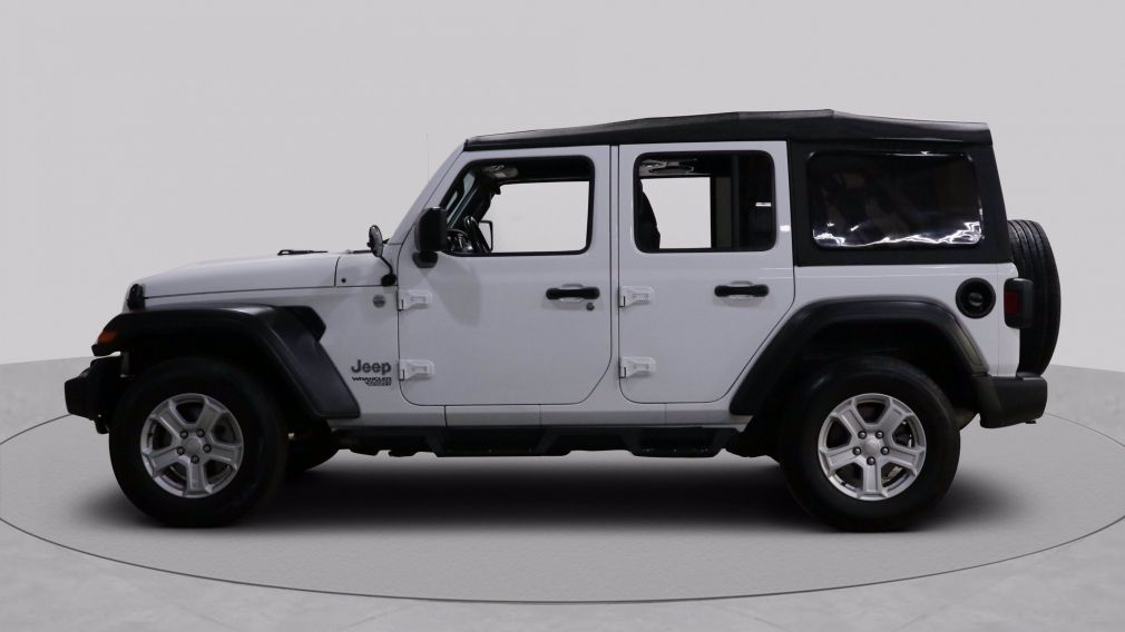 2020 Jeep Wrangler Unlimited SPORT 4WD AUTO AC GR ELEC MAGS TOIT MOU #3