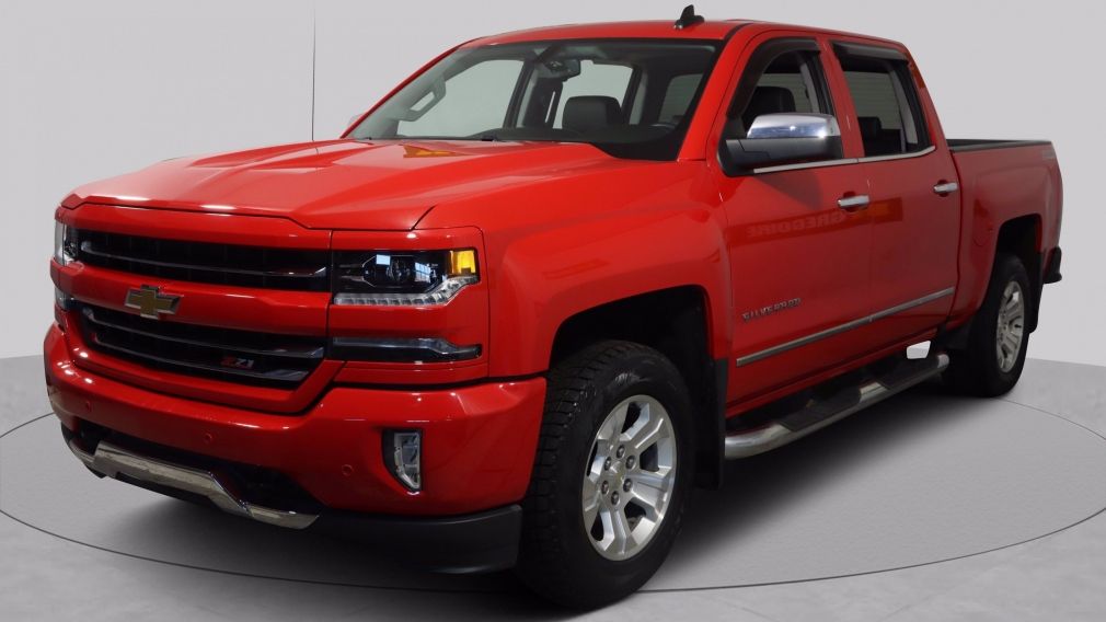 2017 Chevrolet Silverado 1500 LTZ 4X4 AUTO A/C CUIR TOIT NAV MAGS CAM RECUL BLUE #3