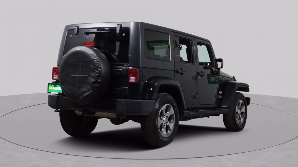 2016 Jeep Wrangler Unlimited SAHARA 4X4 AUTO GR ÉLECT TOIT NAV MAGS BLUETOOTH #7