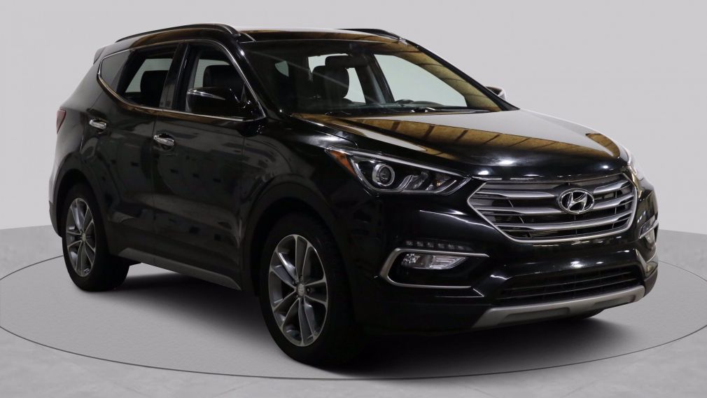 2017 Hyundai Santa Fe SE AWD AUTO A/C GR ELECT MAGS CUIR TOIT CAMERA BLU #0