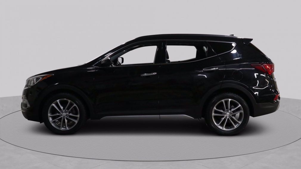 2017 Hyundai Santa Fe SE AWD AUTO A/C GR ELECT MAGS CUIR TOIT CAMERA BLU #4