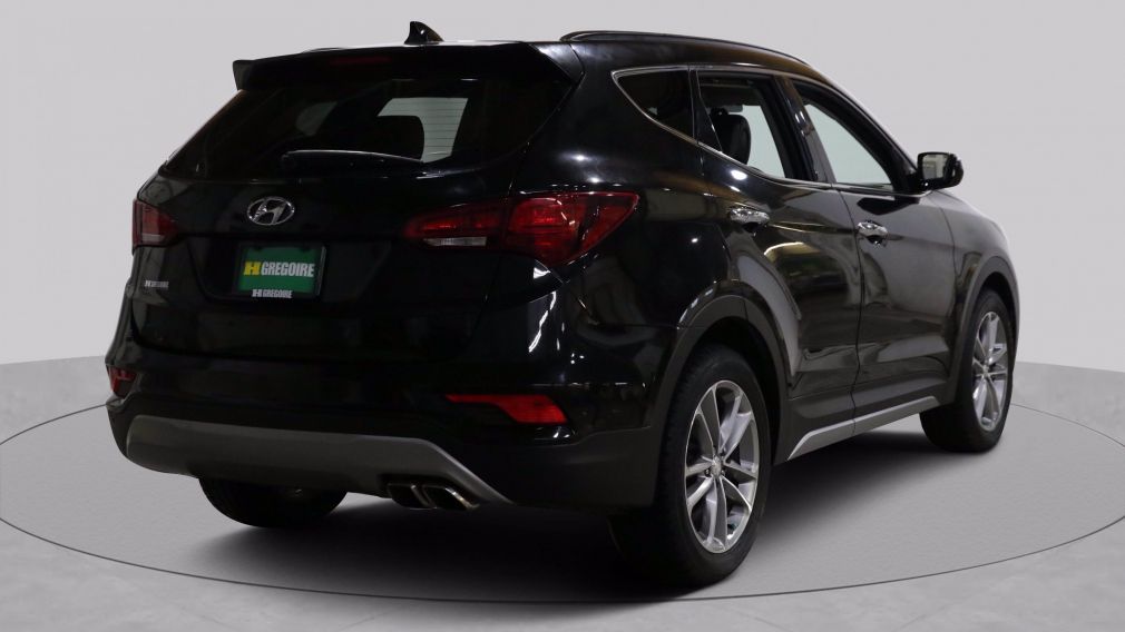 2017 Hyundai Santa Fe SE AWD AUTO A/C GR ELECT MAGS CUIR TOIT CAMERA BLU #7