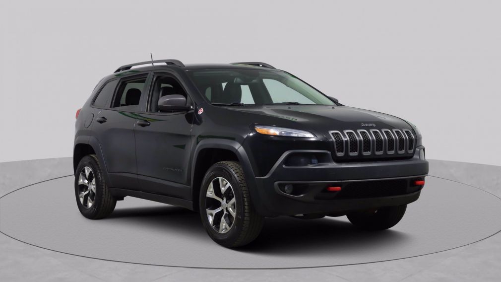 2016 Jeep Cherokee TRAILHAWK 4X4 AUTO A/C CUIR MAGS CAM RECUL BLUETOO #0