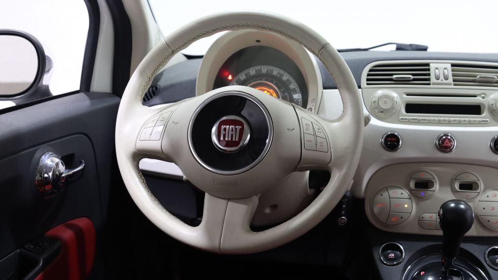 2014 Fiat 500c Lounge AUTO A/C GR ELECT CUIR TOIT MAGS BLUETOOTH #12