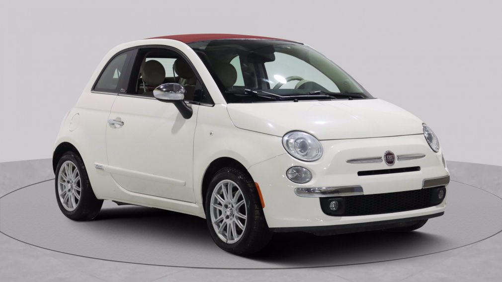 2014 Fiat 500c Lounge AUTO A/C GR ELECT CUIR TOIT MAGS BLUETOOTH #0