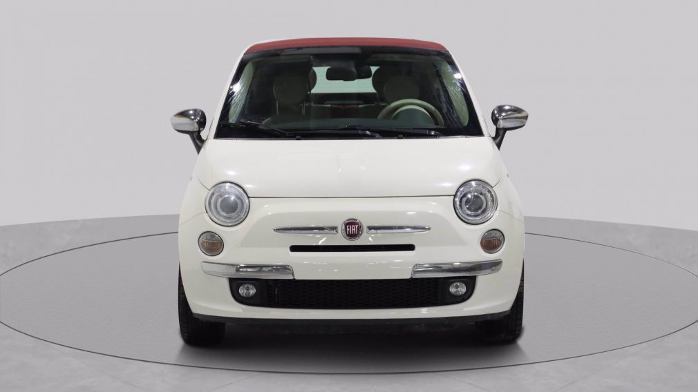 2014 Fiat 500c Lounge AUTO A/C GR ELECT CUIR TOIT MAGS BLUETOOTH #2